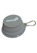 Fekrix Silicone Magic Grey Bowl Small for Dog